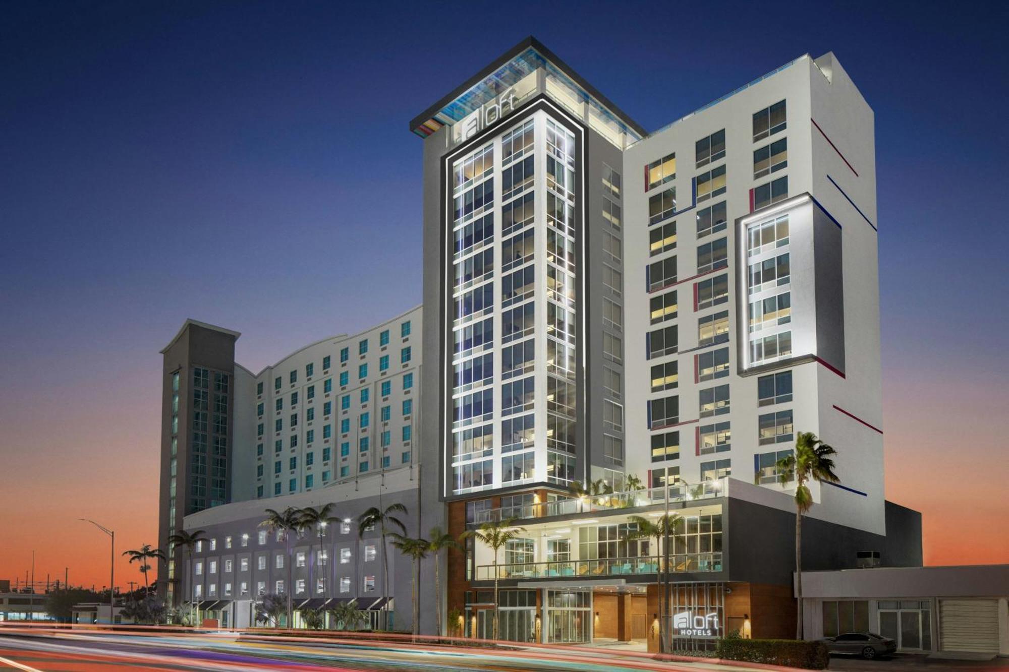 Aloft Fort Lauderdale Airport & Cruise Port Exterior foto